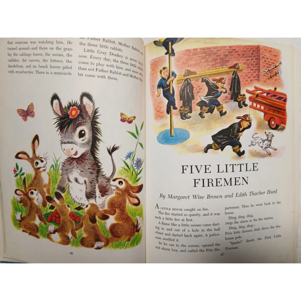 1967 Golden Book Tibor Gergely's Great Big Book of Bedtime Stories-Peggy Parish